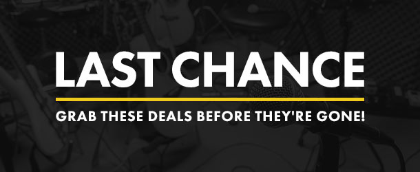 Your Last Chance to Save on Guild, Warm Audio, and More!