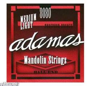 Adamas mandolin strings are made to Adamas' high standards for tone and craftsmanship. These are the same strings used to string their famous mandolin line. Made from ball ends to make stringing quick and easy, they're the perfect choice for a new set of mandolin strings!