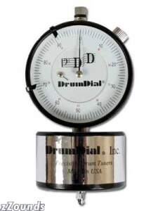 DrumDial quickly and precisely tunes all drums by accurately measuring drumhead tension NOT tension rod torque. Tension rod torque can be used to tell you when you are over tightening a bolt to prevent thread damage, but is not accurate for drum tuning because of the difference in screw tolerances, plating, corrosion, and thread wear. You can eliminate these problems by using a DrumDial to measure drumhead tension directly from the drumhead, allowing you to precisely tune your drums faster and easier than ever before.