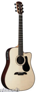 Alvarez MD350C Masterworks Dreadnought Cutaway Acoustic-Electric Guitar (with Case)
