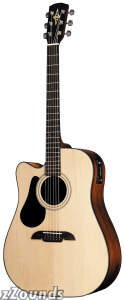 Alvarez RD20SCL Left-Handed Dreadnought Cutaway Acoustic-Electric Guitar