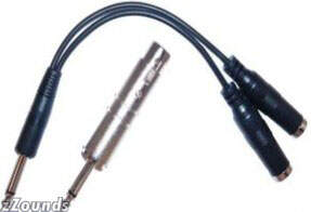 Ampridge MA-202 Jam Cable Guitar and Microphone Adapter