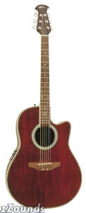 Applause AE128 Super-Shallow Bowl Cutaway Acoustic-Electric Guitar