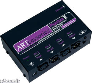 ART Phantom II Dual Phantom Power Supply