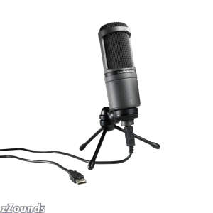 Audio Technica AT2020USB Studio Condenser USB Microphone