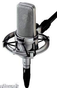 Audio Technica AT4047SV Cardioid Capacitor Microphone with Shockmount