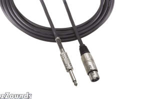 Audio Technica AT8311 Value Microphone Cable (XLRF to 1/4 in. TRS)