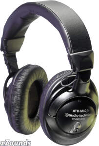 Audio Technica ATHM40fs Precision Extended-Response Monitor Headphones