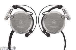 Audio Technica ATHEM7 Adjustable Aluminum Clip-on Headphones