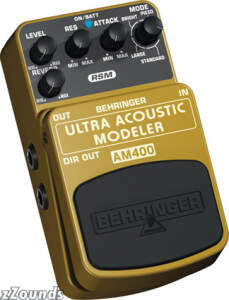 Behringer AM400 Ultra Acoustic Modeler Pedal