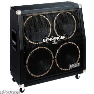 Behringer BG412S Ultrastack Angled Guitar Speaker Cabinet (400 Watts, 4x12 in.)