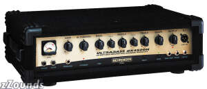 Behringer BX4500H Ultrabass Bass Amplifier Head (450 Watts)