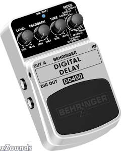 Behringer DD400 Stereo Digital Delay Echo Pedal
