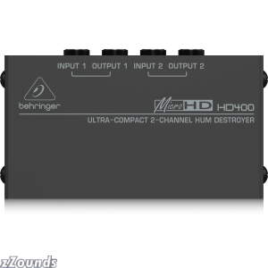 Behringer HD400 2-Channel Hum Destroyer