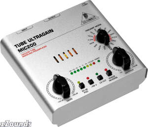 Behringer MIC200 Tube Preamplifier with Modeling