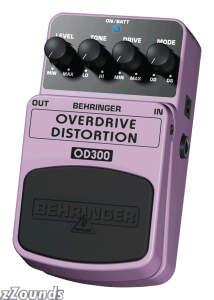 Benringer OD300 Overdrive and Distortion Pedal
