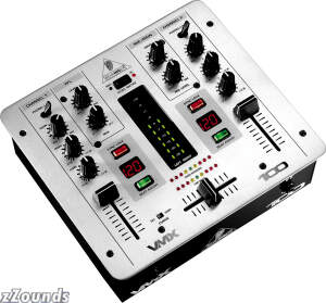 Behringer VMX100 2-Channel Pro DJ Mixer with Beat Counter