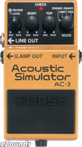 Boss AC-3 Acoustic Simulator Pedal