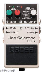 Boss LS-2 Line Selector and Power Supply Pedal