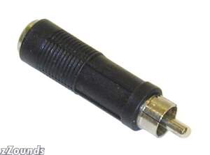 CBI 1/4-inch Female To RCA Male Connector