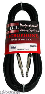 CBI BLUA Ultimate Series 1/4 in. TRS-TRS Cable