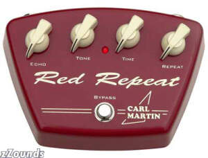Carl Martin Red Repeat Echo Pedal
