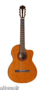 Cordoba C5-CET Thin-Body Classical Acoustic-Electric Guitar (with Gig Bag)