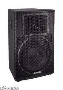 Community S-1596 2-Way Loudspeaker (500 Watts, 1x15 in.)