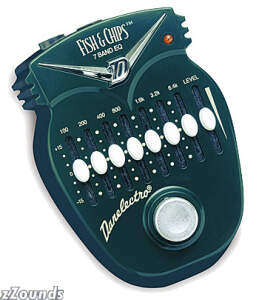 Danelectro DJ14 Fish and Chips 7-Band Graphic Equalizer Pedal