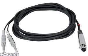 DDrum Snare Trigger Y-Cable For Mono Input Modules