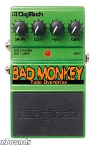 DigiTech Bad Monkey Tube Overdrive Pedal