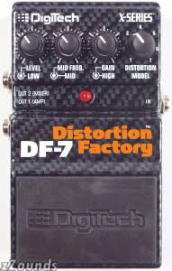 DigiTech DF7 Distortion Factory X-Series Distortion Pedal