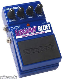 DigiTech Screamin Blues Overdrive and Distortion Pedal