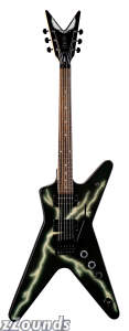 Dean Dimebag Black Bolt ML Electric Guitar with Floyd Rose