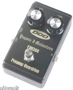 DOD YJM308 Yngwie Malmsteen Signature Overdrive Pedal