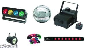 Eliminator Lighting 6 Pak Stage Lighting Package