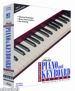 eMedia Intermediate Piano and Keyboard Method CD (Macintosh and Windows)