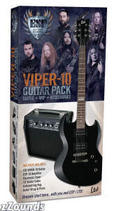 ESP LTD VP10 Viper Electric Guitar Package