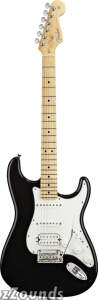 Fender American Standard Stratocaster HSS Electric Guitar (Maple, With Case)