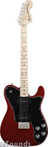 Fender Classic Player Telecaster Deluxe Electric Guitar with Black Dove Pickups (and Gig Bag)
