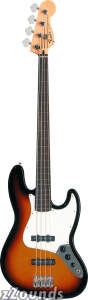 Fender Standard Fretless Jazz Electric Bass (Rosewood, with Gig Bag)