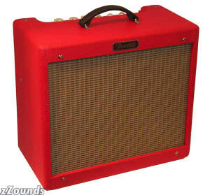 Fender Blues Junior Texas Red Guitar Combo Amplifier (15 Watts, 1x12 in.)