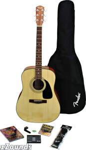 Fender DG8 Acoustic Guitar Package
