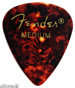 Fender 351 Classic Celluloid Pick (Medium, 12 Pack)