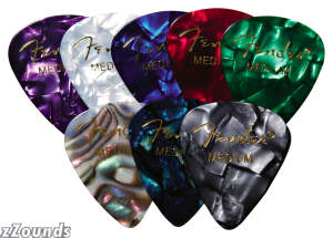 Fender 351 Premium Celluloid Pick (Medium, 12 Pack)