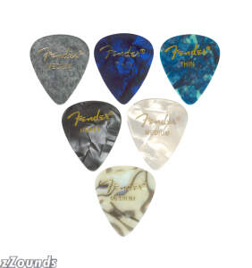 Fender 351 Premium Celluloid Pick (Thin, 12 Pack)