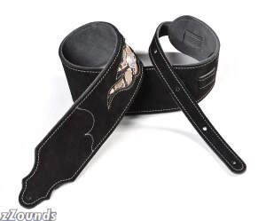 Franklin 3-inch Suede Guitar Strap