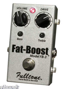 Fulltone FB3 FatBoost3 FET Clean Booster Pedal