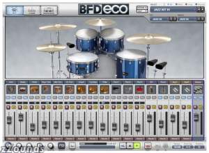 FXpansion BFD Eco Drum Instrument VST/RTAS/AU Software (Mac and Windows)