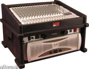 Gator GDJ8X4 Slant Top Mix Station Rack Case